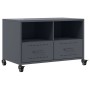 Mueble de TV acero gris antracita 68x39x43,5 cm en Muebles TV | Comprar online en Foru.es