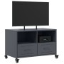Mueble de TV acero gris antracita 68x39x43,5 cm en Muebles TV | Comprar online en Foru.es