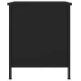 Mesitas de noche 2 uds madera de ingeniería negro 40x42x50 cm de vidaXL, Mesitas de noche - Ref: Foro24-825934, Precio: 74,78...