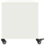 Mueble de TV acero blanco 68x39x43,5 cm en Muebles TV | Comprar online en Foru.es