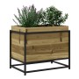 Jardinera de madera de pino impregnada 60x40x50 cm en Macetas y jardineras | Comprar online en Foru.es