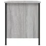 Mesita de noche 2 uds madera ingeniería gris Sonoma 40x42x50 cm de vidaXL, Mesitas de noche - Ref: Foro24-825940, Precio: 74,...