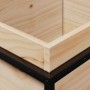 Jardinera de madera maciza de pino 100x40x50 cm en Macetas y jardineras | Comprar online en Foru.es