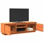 Mueble de TV madera maciza de pino marrón cera 140x35x40 cm en Muebles TV | Comprar online en Foru.es