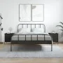 Mesitas de noche 2 uds madera de ingeniería negro 40x42x50 cm de vidaXL, Mesitas de noche - Ref: Foro24-825984, Precio: 94,49...