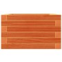 Jardinera de madera maciza de pino marrón cera 40x40x23 cm en Macetas y jardineras | Comprar online en Foru.es