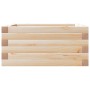 Jardinera de madera maciza de pino 50x50x23 cm en Macetas y jardineras | Comprar online en Foru.es