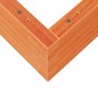 Jardinera de madera maciza de pino marrón cera 50x50x23 cm en Macetas y jardineras | Comprar online en Foru.es