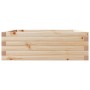 Jardinera de madera maciza de pino 70x70x23 cm en Macetas y jardineras | Comprar online en Foru.es