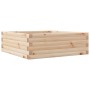Jardinera de madera maciza de pino 70x70x23 cm en Macetas y jardineras | Comprar online en Foru.es