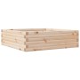 Jardinera de madera maciza de pino 80x80x23 cm en Macetas y jardineras | Comprar online en Foru.es