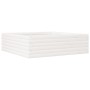 Jardinera de madera maciza de pino blanca 80x80x23 cm en Macetas y jardineras | Comprar online en Foru.es