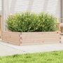 Jardinera de madera maciza de pino 90x90x23 cm en Macetas y jardineras | Comprar online en Foru.es