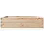 Jardinera de madera maciza de pino 90x90x23 cm en Macetas y jardineras | Comprar online en Foru.es