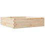 Jardinera de madera maciza de pino 90x90x23 cm en Macetas y jardineras | Comprar online en Foru.es