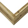 Jardinera de madera de pino impregnada 90x90x23 cm en Macetas y jardineras | Comprar online en Foru.es