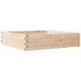 Jardinera de madera maciza de pino 100x100x23 cm en Macetas y jardineras | Comprar online en Foru.es