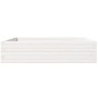 Jardinera madera maciza de pino blanco 100x100x23 cm en Macetas y jardineras | Comprar online en Foru.es