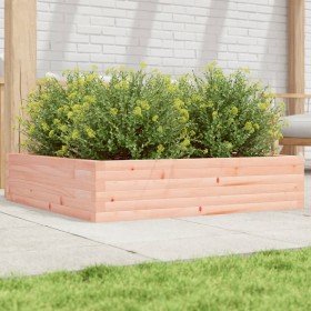Jardinera madera maciza de abeto Douglas 100x100x23 cm en Macetas y jardineras | Comprar online en Foru.es