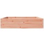 Jardinera madera maciza de abeto Douglas 100x100x23 cm en Macetas y jardineras | Comprar online en Foru.es