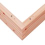 Jardinera madera maciza de abeto Douglas 100x100x23 cm en Macetas y jardineras | Comprar online en Foru.es