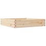 Jardinera de madera maciza de pino 110x110x23 cm en Macetas y jardineras | Comprar online en Foru.es