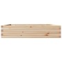 Jardinera de madera maciza de pino 110x110x23 cm en Macetas y jardineras | Comprar online en Foru.es