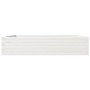 Jardinera de madera maciza de pino blanca 110x110x23 cm en Macetas y jardineras | Comprar online en Foru.es