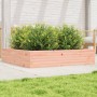 Jardinera madera maciza de abeto Douglas 110x110x23 cm en Macetas y jardineras | Comprar online en Foru.es