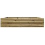 Jardinera de madera de pino impregnada 110x110x23 cm en Macetas y jardineras | Comprar online en Foru.es