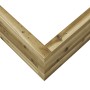 Jardinera de madera de pino impregnada 110x110x23 cm en Macetas y jardineras | Comprar online en Foru.es