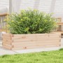 Jardinera de madera maciza de pino 90x40x23 cm en Macetas y jardineras | Comprar online en Foru.es