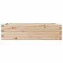 Jardinera de madera maciza de pino 90x40x23 cm en Macetas y jardineras | Comprar online en Foru.es