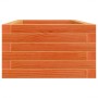 Jardinera de madera maciza pino marrón cera 90x40x23 cm en Macetas y jardineras | Comprar online en Foru.es