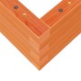 Jardinera de madera maciza pino marrón cera 90x40x23 cm en Macetas y jardineras | Comprar online en Foru.es