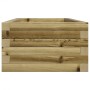 Jardinera de madera de pino impregnada 90x40x23 cm en Macetas y jardineras | Comprar online en Foru.es