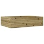 Jardinera de madera de pino impregnada 90x60x23 cm en Macetas y jardineras | Comprar online en Foru.es