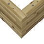 Jardinera de madera de pino impregnada 90x60x23 cm en Macetas y jardineras | Comprar online en Foru.es