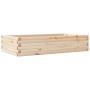 Jardinera de madera maciza de pino 110x60x23 cm en Macetas y jardineras | Comprar online en Foru.es