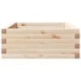 Jardinera de madera maciza de pino 110x60x23 cm en Macetas y jardineras | Comprar online en Foru.es