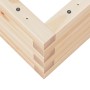Jardinera de madera maciza de pino 110x60x23 cm en Macetas y jardineras | Comprar online en Foru.es