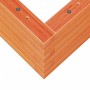 Jardinera madera maciza de pino marrón cera 110x60x23 cm en Macetas y jardineras | Comprar online en Foru.es