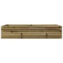 Jardinera de madera de pino impregnada 110x60x23 cm en Macetas y jardineras | Comprar online en Foru.es