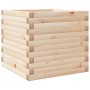 Jardinera de madera maciza de pino 50x50x45,5 cm en Macetas y jardineras | Comprar online en Foru.es