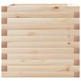 Jardinera de madera maciza de pino 50x50x45,5 cm en Macetas y jardineras | Comprar online en Foru.es