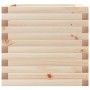 Jardinera de madera maciza de pino 50x50x45,5 cm en Macetas y jardineras | Comprar online en Foru.es