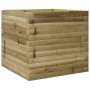 Jardinera de madera de pino impregnada 50x50x45,5 cm en Macetas y jardineras | Comprar online en Foru.es