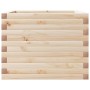 Jardinera de madera maciza de pino 60x60x45,5 cm en Macetas y jardineras | Comprar online en Foru.es