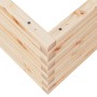 Jardinera de madera maciza de pino 60x60x45,5 cm en Macetas y jardineras | Comprar online en Foru.es
