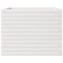 Jardinera de madera maciza de pino blanco 60x60x45,5 cm en Macetas y jardineras | Comprar online en Foru.es
